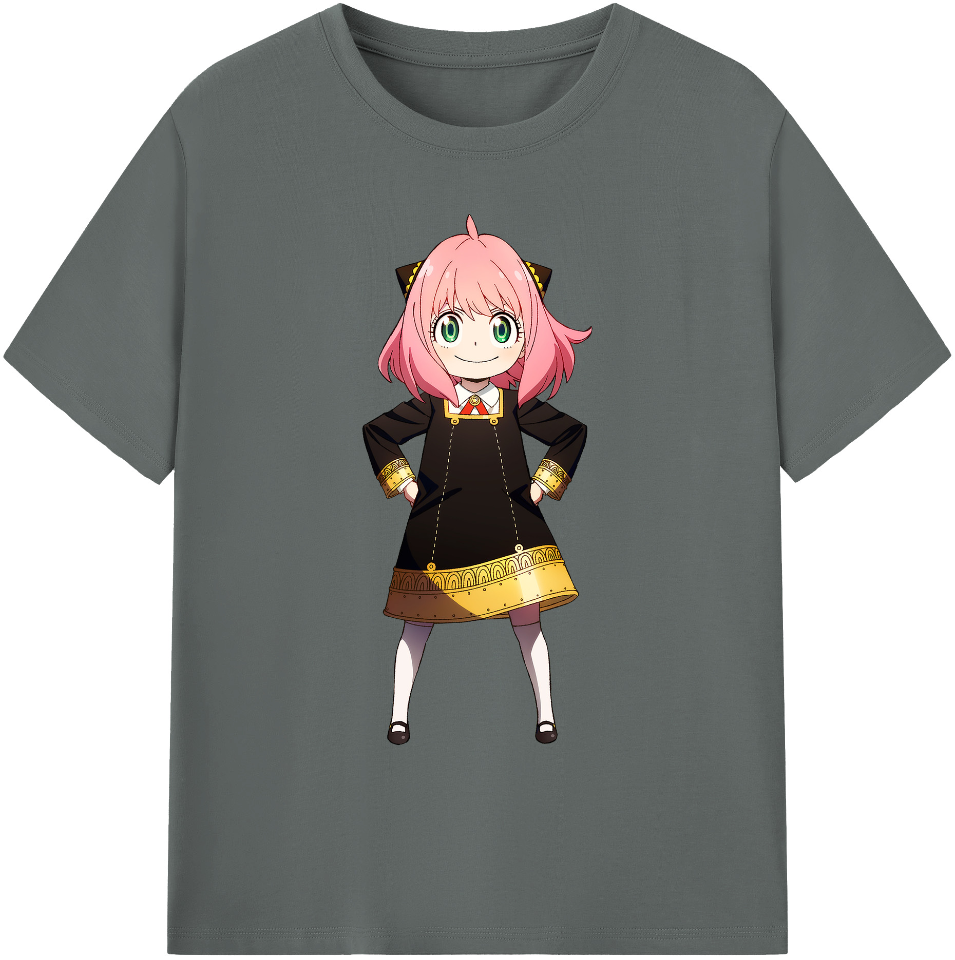 （画像用） SPY×FAMILY间谍家家酒 綿100％ メンズ半袖Tシャツ｜肌触りやわらか＆通気性